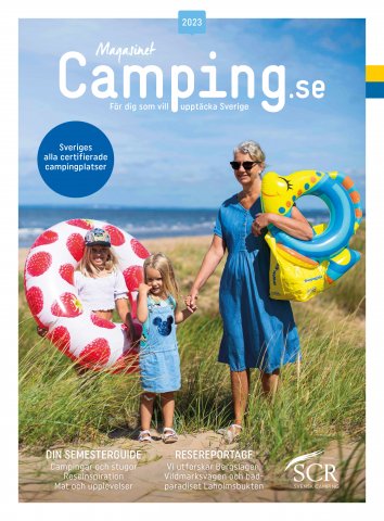 Magasinet Camping.se med campingkatalogen 2023.